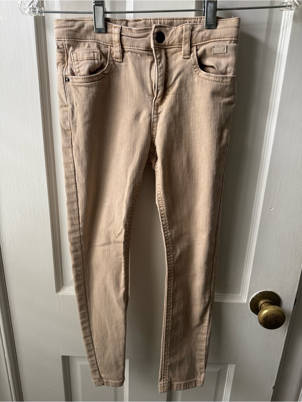 Mayoral Beige/Tan Skinny Casual Kids Pants